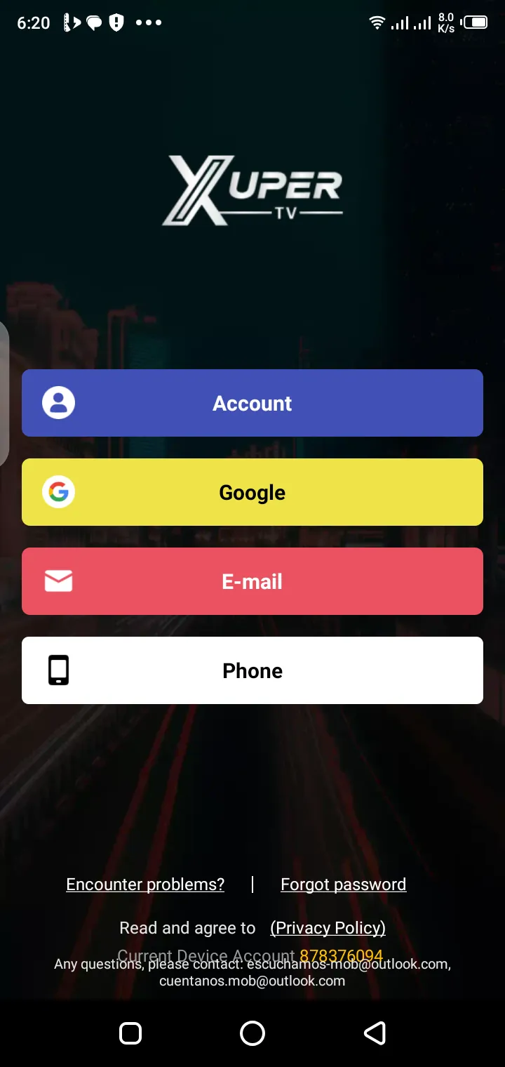 Xuper TV Android screenshot 2